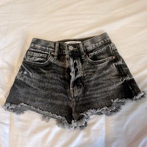 PACSUN FESTIVAL VINTAGE JEAN SHORTS • dark washed • never worn